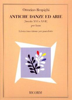 Antiche Danze Ed Arie Piano 