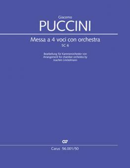 Messa a 4 voci con orchestra SC 6 Standard