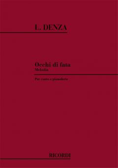 Occhi Di Fata High Voice Piano Italian 