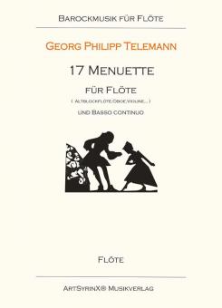 17 Menuette TWV 34 