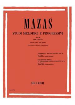 Studi Melodici e Progressivi Op. 36 Vol. 1 
