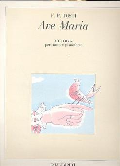 Ave Maria High Voice Piano Latin 