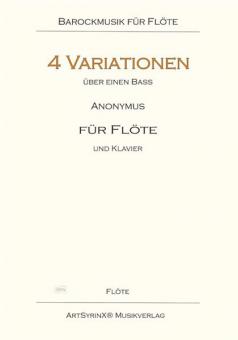 4 Variationen über einen Bass 