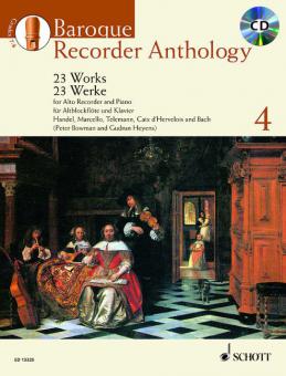 Baroque Recorder Anthology 4 