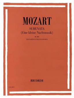 Eine Kleine Nachtmusik Serenade K525 Piano 