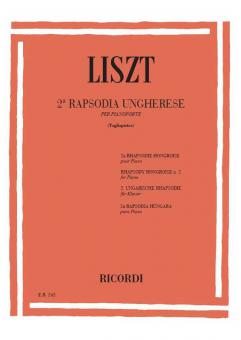 Rapsodie Ungheresi No.2 Piano Hungarian Rhapsodie 