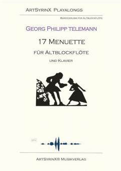 17 Menuette TWV 34 