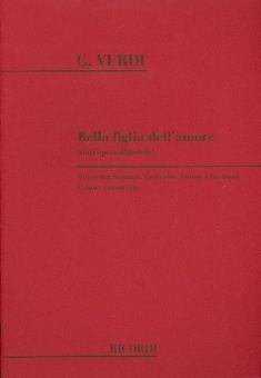 Bella Figlia Dell'amore SATB Piano Vocal Quartet from Rigoletto Act3 