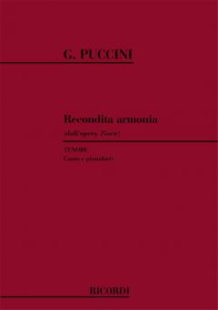 Recondita Armonia Tenor Piano from Tosca Act 1 Italian 