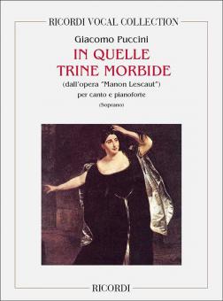 In Quelle Trine Morbide Soprano Piano from Manon Lescaut 
