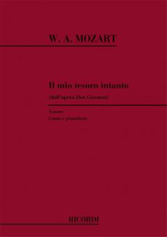 Il Mio Tesoro Intanto Tenor Piano Italian from Don Giovanni Act 2 