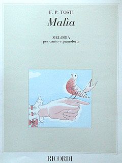 Malia High Voice Piano Soprano Or Tenor Italian 