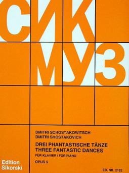 3 fantastische Tanze Op.5 