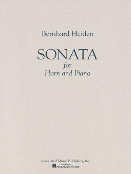 Sonata For Horn And Piano 