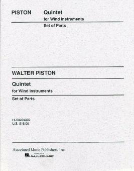 Quintet For Wind Instruments 
