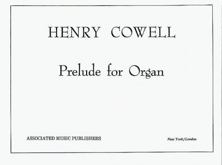 Prelude for Organ 