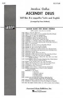 Ascendit Deus God Goes Up On High 