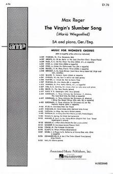 Virgins Slumber Song Maria Wiegenlied German English 