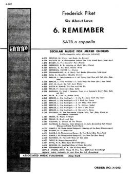 Remember 6 About Love 