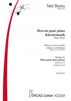 Klaviermusik 9: Pièces pour 2 pianos 