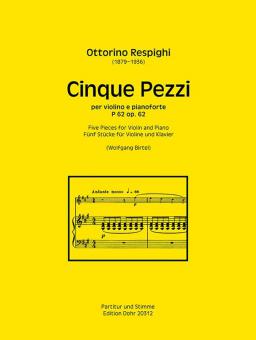 5 Pezzi op. 62 P 62 