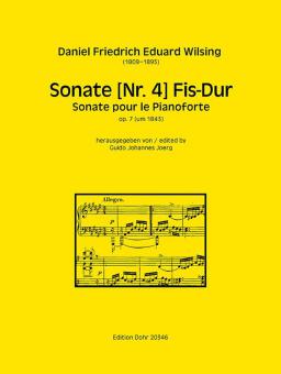 Sonate [Nr. 4] Fis-Dur op. 7 