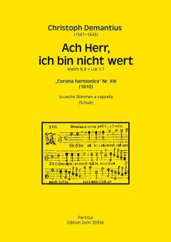 Ach Herr, ich bin nicht wert 