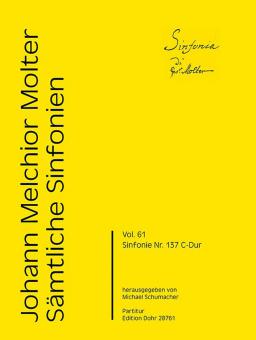Sämtliche Sinfonien 61: Sinfonie Nr. 137 C-Dur MWV VII 137 