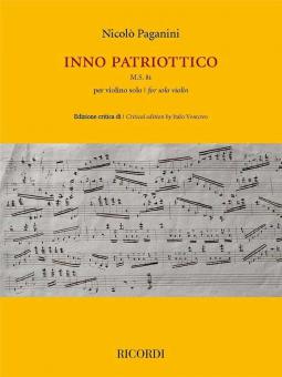 Inno Patriottico M.S. 81 per violino solo 