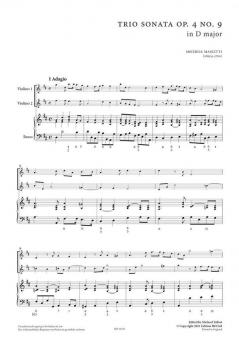 Six Trio Sonatas from op. 4 Vol. 1 