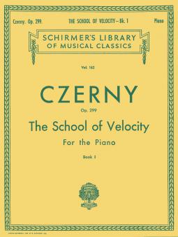 The School Of Velocity for The Piano Op. 299 Book 1 
