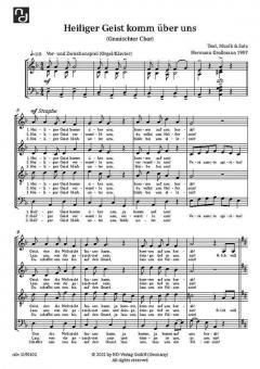 Heiliger Geist komm über uns 