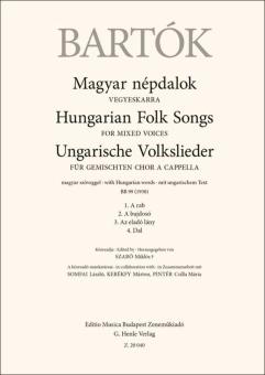 Hungarian Folk Songs BB 99 