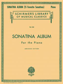 Sonatina Album Abridged Piano 15 Favorite Sonatinas 