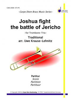Joshua fight the battle of Jericho 