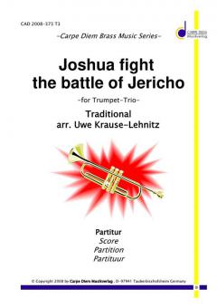 Joshua fight the battle of Jericho 
