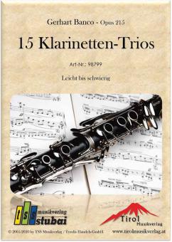 15 Klarinetten-Trios 