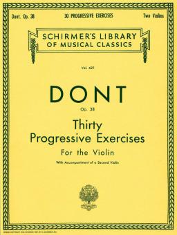30 Progressive Exercises Op. 38 