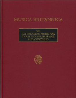 Restoration Music for Three Violins (CIII) 