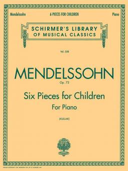 6 Pieces for Children, Op. 72 