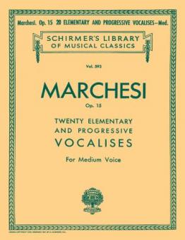 20 Elementary and Progressive Vocalises Op. 15 