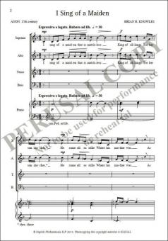 I Sing of a Maiden 