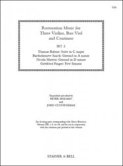 Restoration Music for Three Violins Set 2 