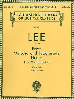 40 Melodic And Progressive Etudes Op. 31 Book 1 
