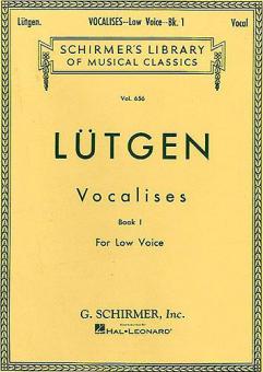 Vocalises Vol. 1 for Low Voice 