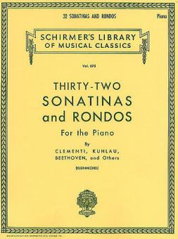 32 Sonatinas And Rondos 