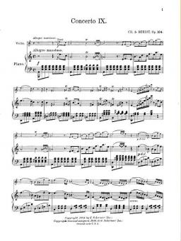 Concerto No. 9 A Minor Op. 104 