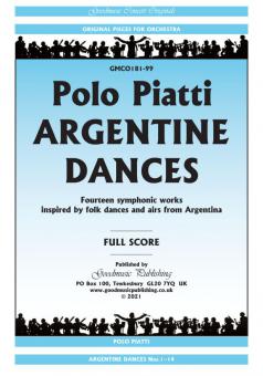 Argentine Dances Nos.1-14 (A3 Score) 