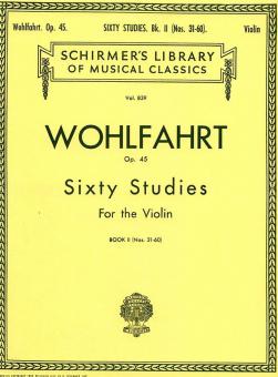 Sixty Studies Op. 45 Book 2 