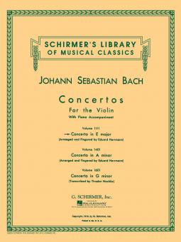 Concerto For Violin In E Major 